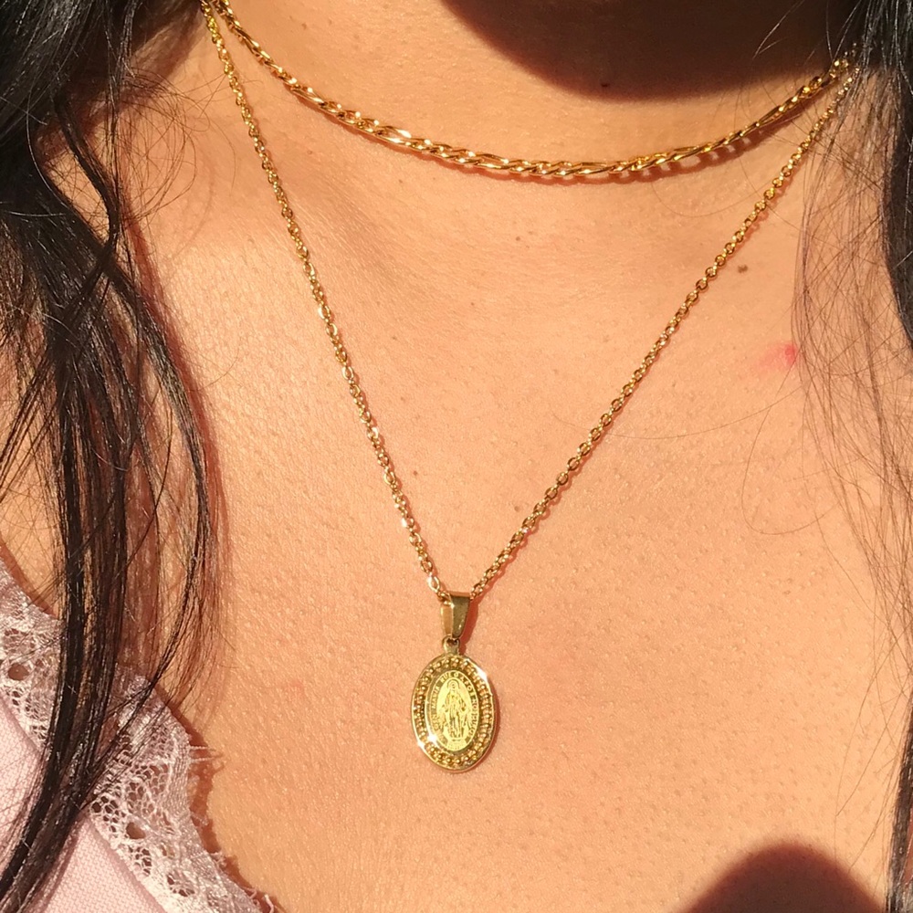 Virgin Mary Necklace